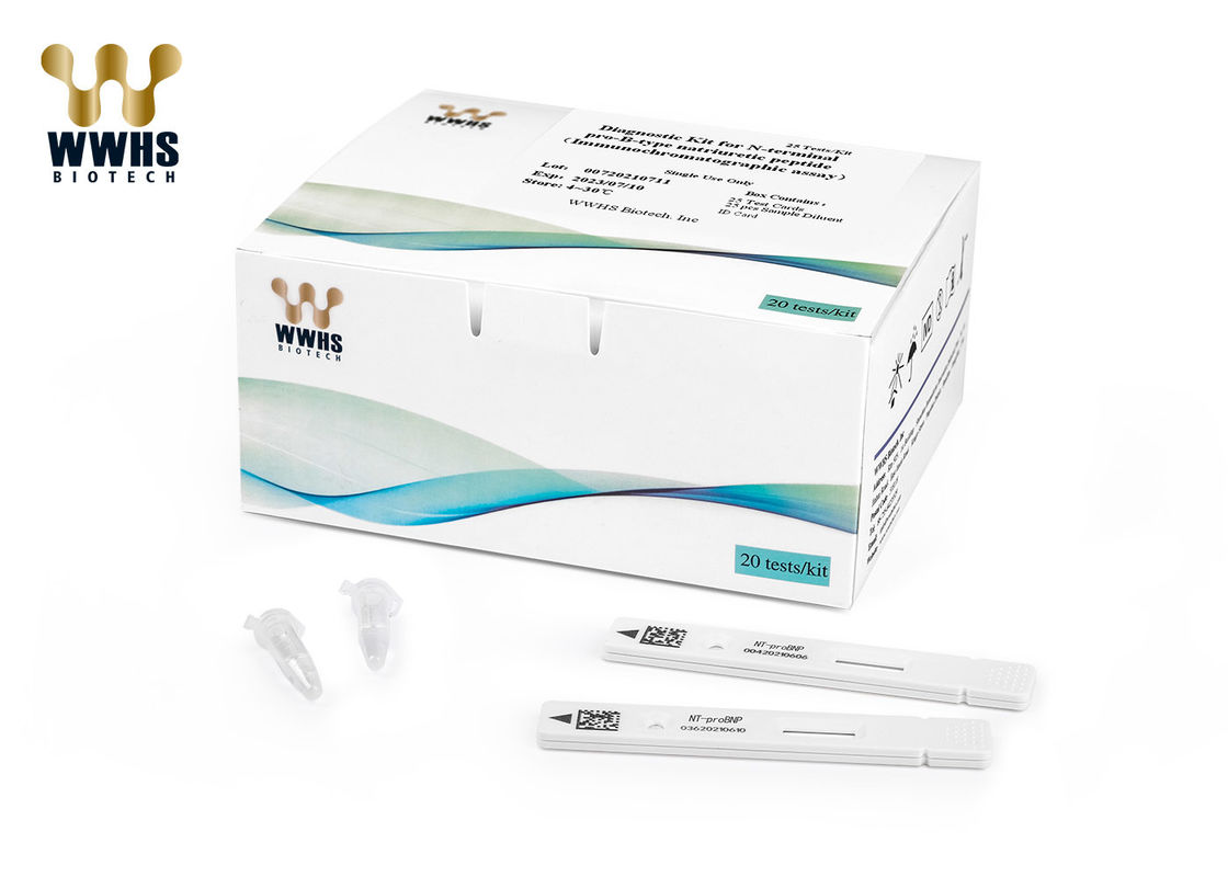 Equipos de la prueba de NT-ProBNP para la determinación cuantitativa del N-terminal Prohormone de Brain Natriuretic Peptide