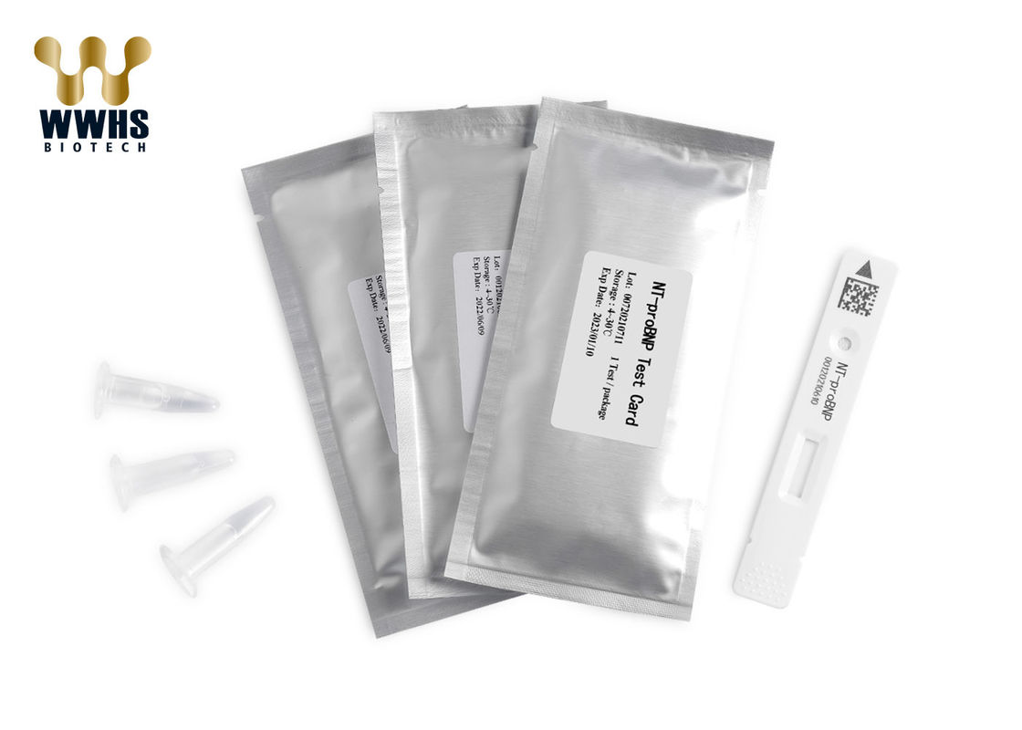 Equipos de la prueba de NT-ProBNP para la determinación cuantitativa del N-terminal Prohormone de Brain Natriuretic Peptide