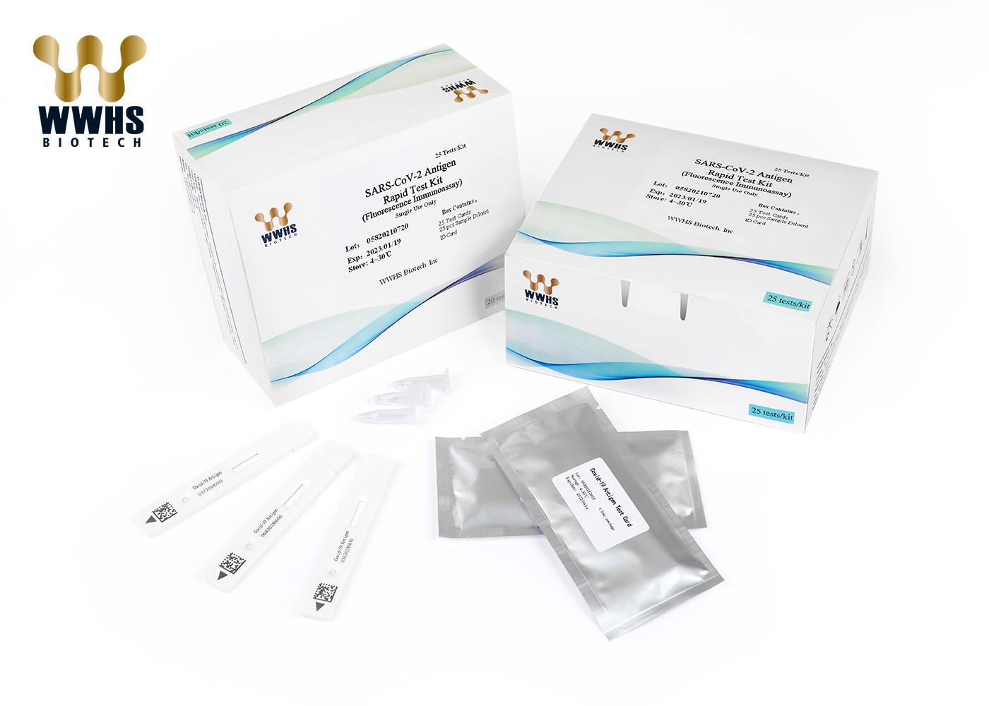 Análisis de FIA Rapid Quantitative Test Kit POCT del antígeno de WWHS SARS-CoV-2
